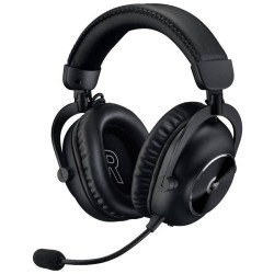 Logitech G PRO X 2 LIGHTSPEED Gaming Headset, Bezdrátová, BT, RF 2.4GHz, černá