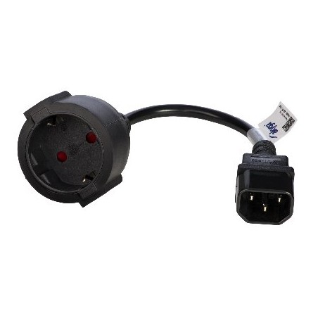 Akyga prodlužovací napájecí kabel CEE 7/4/C14 15cm