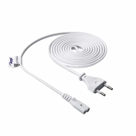 Akyga napájecí kabel 1.5m/250V/CEE 7/16-IEC C7 - bílá
