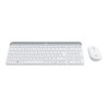 Logitech Slim Wireless Keyboard and Mouse Combo MK470 - OFFWHITE - UK - INTNL