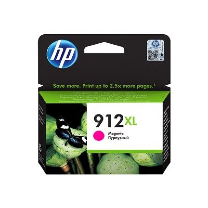 HP 912XL High Yield Magenta Original Ink Cartridge (700 pages)