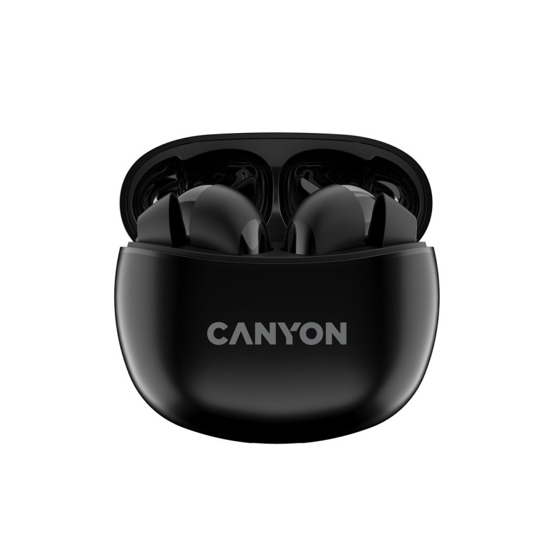 Bezdrátová stereo sluchátka True Wireless TWS-5 černá