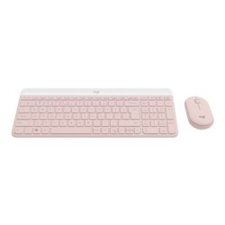 Logitech Slim Wireless Keyboard and Mouse Combo MK470 - ROSE - US INT'L - INTNL