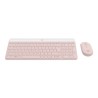 Logitech Slim Wireless Keyboard and Mouse Combo MK470 - ROSE - US INT'L - INTNL