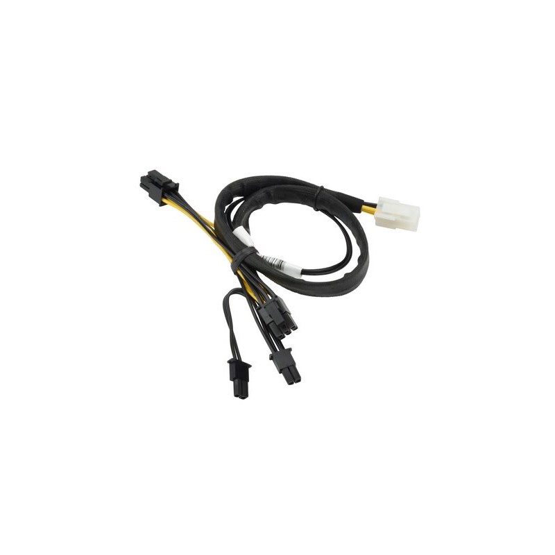 Supermicro 8-pin to two 6+2 Pin 12V GPU 40cm Power Cable
