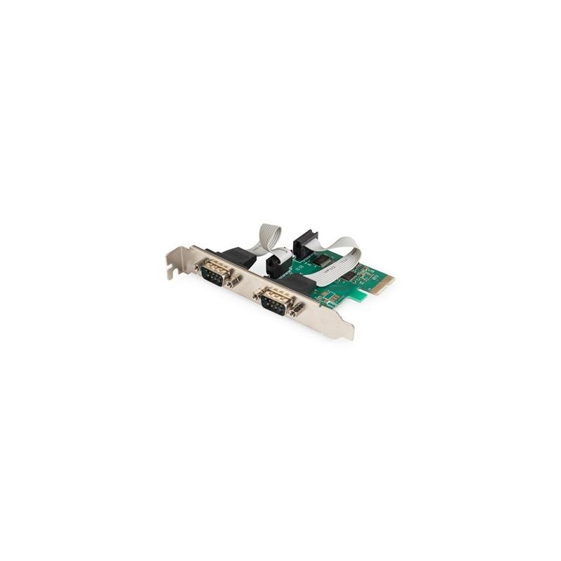 Supermicro DIGITUS PCI Express karta 2xCOM RS-232 port, LP brackets (DS-30000-1)