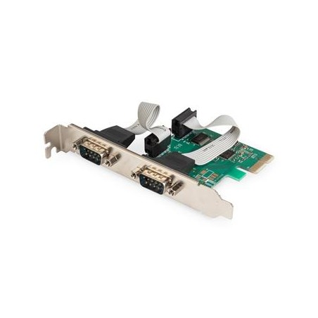 Supermicro DIGITUS PCI Express karta 2xCOM RS-232 port, LP brackets (DS-30000-1)