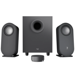 Logitech Z407 Bluetooth computer speakers with subwoofer and wireless control - GRAPHITE