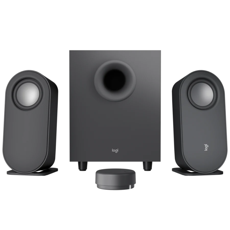 Logitech Z407 Bluetooth computer speakers with subwoofer and wireless control - GRAPHITE