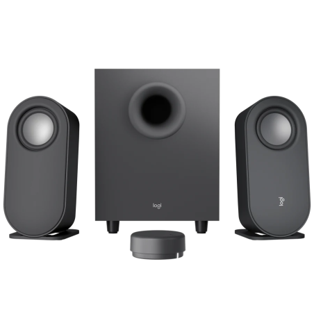 Logitech Z407 Bluetooth computer speakers with subwoofer and wireless control - GRAPHITE