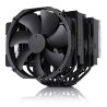 NOCTUA Chladič CPU NH-D15 chromax.black, 2x 140mm, LGA1851, AM5, černá