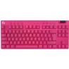 Logitech G PRO X TKL LIGHTSPEED Gaming Keyboard - MAGENTA - US INT'L - 2.4GHZ/BT - TACTILE