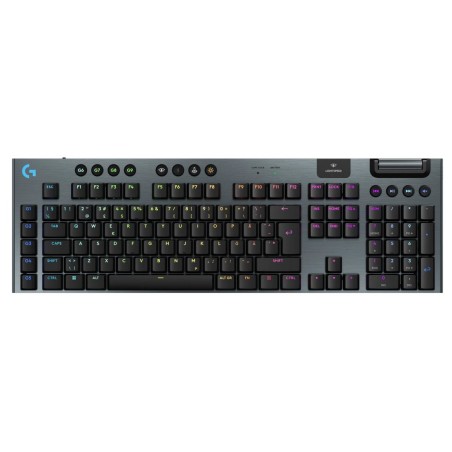 Logitech G915 X LIGHTSPEED Low-Profile Wireless Gaming Keyboard - CLICKY - BLACK - US - 2.4GHZ/BT - USB-C - EMEA