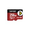 Lexar paměťová karta 256GB PLAY Pro microSDXC™ Express 7, čtení/zápis 900/600 MB/s