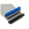 PremiumCord Plochý kabel k HDD 80ž ATA66,3kon 45cm