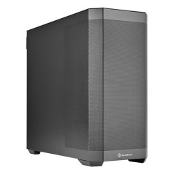 SilverStone SETA H2, Full Tower skříň, až E-ATX/SSI-EEB, podpora až 12x 3,5"/15x 2,5" disků, ocel, černá