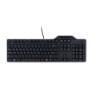 Dell KB-813 Smartcard Reader USB Keyboard Black German (QWERTZ)
