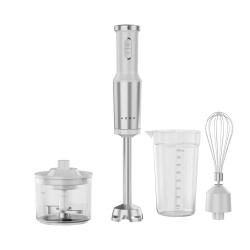 AENO Tyčový mixér HB4W - 1200W, šlehač, sekáček, nádoba, bílá