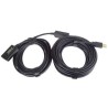 PremiumCord USB 2.0 repeater a prodlužovací kabel A/M-A/F 20m