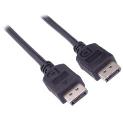 PremiumCord DisplayPort 1.4 přípojný kabel pro rozlišení 8K, kovové a zlacené konektory, 5m