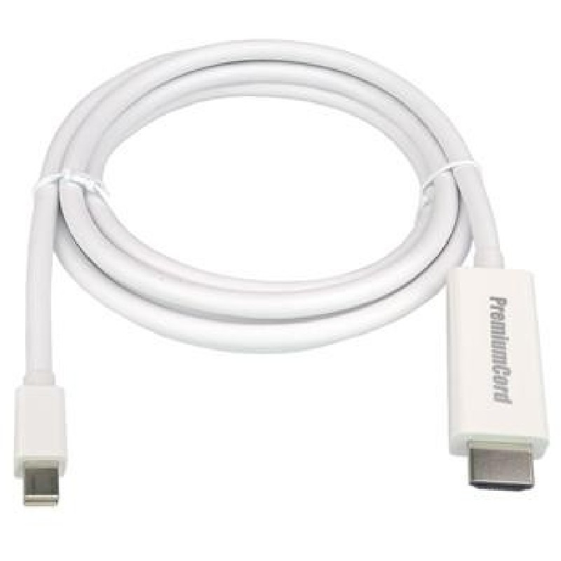 PremiumCord Mini DisplayPort - HDMI kabel M/M 1m