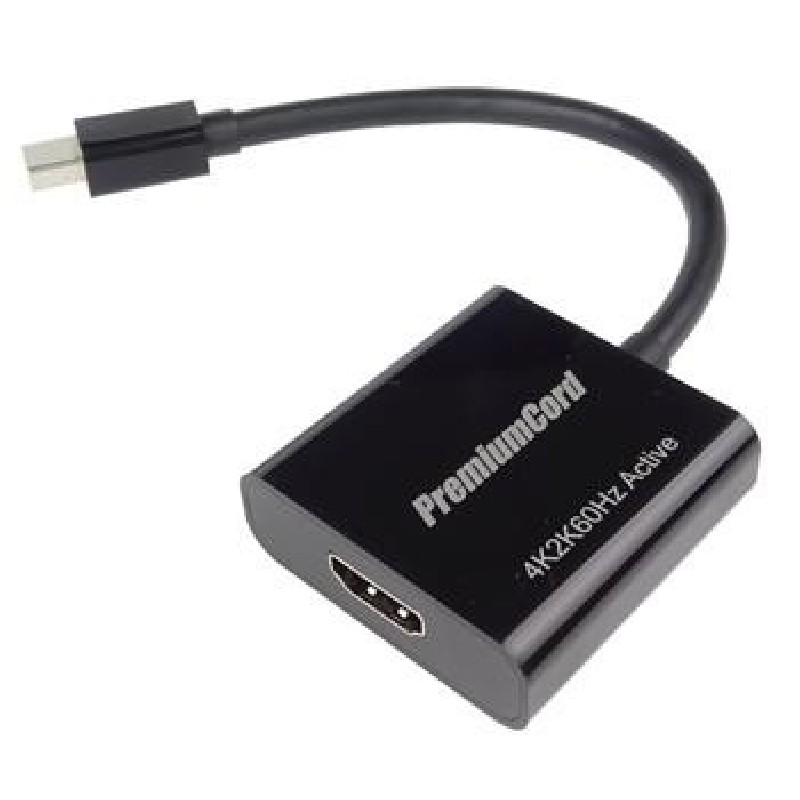 PremiumCord adaptér mini DisplayPort - HDMI Male/Female, 3D, 4K*2K@60Hz