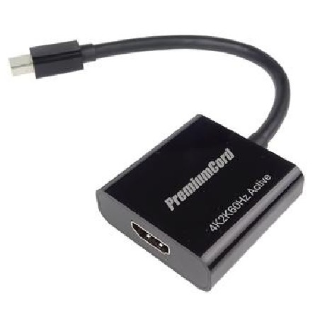 PremiumCord adaptér mini DisplayPort - HDMI Male/Female, 3D, 4K*2K@60Hz