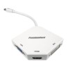 PremiumCord adaptér Mini DisplayPort - HDMI + DVI + VGA 1080p (4K over HDMI)