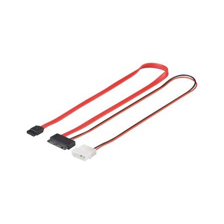 PremiumCord Combo SATA datový kabel + napájecí 50cm