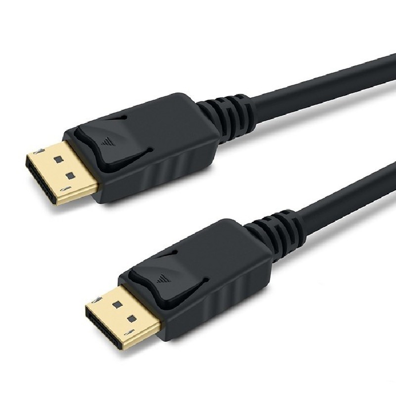 PremiumCord DisplayPort 1.3/1.4 přípojný kabel M/M, zlacené konektory, 0,5m