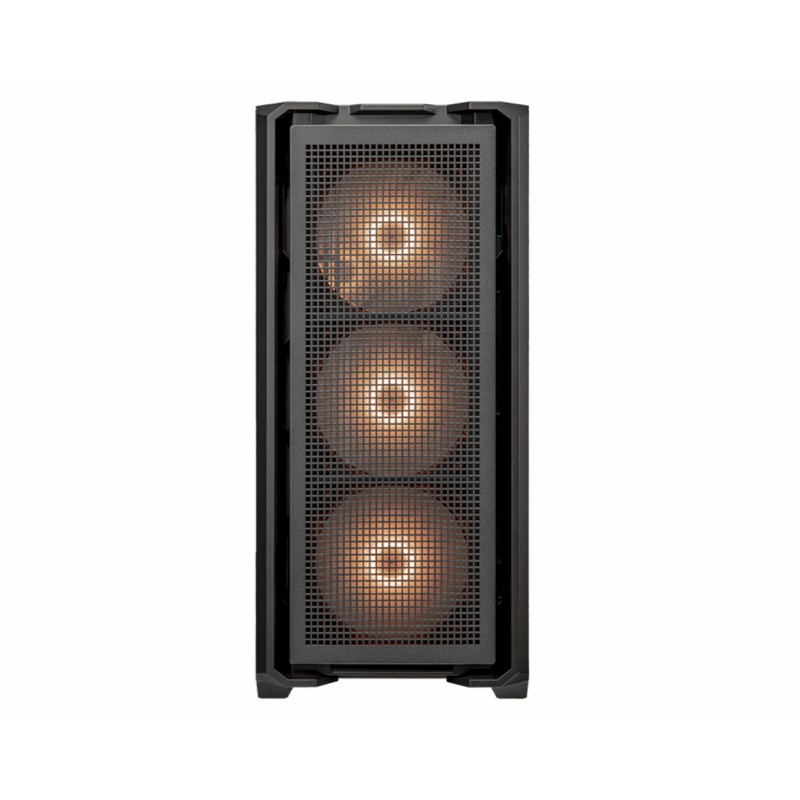 COUGAR PC skříň MX600 Black Full Tower Mesh Front Panel 3 x 140mm + 1 x 120mm Fans TG Left Panel