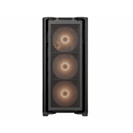 COUGAR PC skříň MX600 Black Full Tower Mesh Front Panel 3 x 140mm + 1 x 120mm Fans TG Left Panel