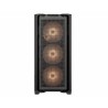 COUGAR PC skříň MX600 Black Full Tower Mesh Front Panel 3 x 140mm + 1 x 120mm Fans TG Left Panel