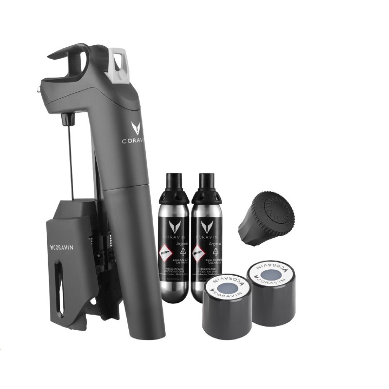 CORAVIN - Timeless Three + ( Sytém pro uchování vína ) - Black