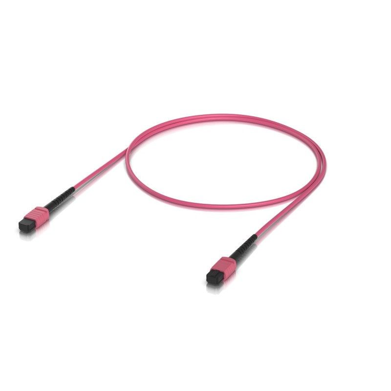 Ubiquiti OM4 MPO-12 UPC Fiber Patch Cable, 100G, 1m