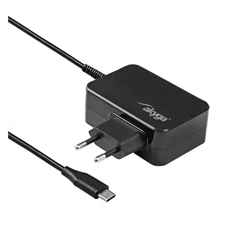 Akyga Napájecí adaptér 5-20V / 3-4.5A 90W USB-C, GaN - 1,8m