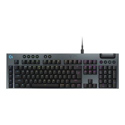 Logitech G915 X Low-Profile Wired Gaming Keyboard - TACTILE - BLACK - US - USB-C - EMEA