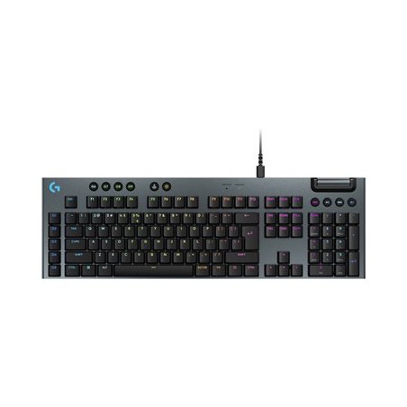 Logitech G915 X Low-Profile Wired Gaming Keyboard - TACTILE - BLACK - US - USB-C - EMEA