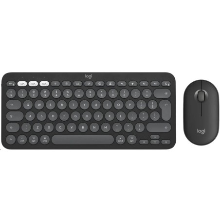 Logitech Pebble 2 Combo - TONAL GRAPHITE for Mac - US INT'L - 2.4GHZ/BT - INTNL-973 - MAC