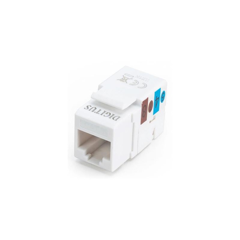 Premium DIGITUS Keystone jack RJ45 Cat5E, UTP - nestíněný, černý