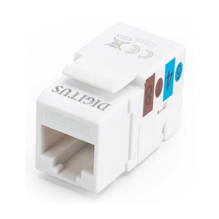 Premium DIGITUS Keystone jack RJ45 Cat5E, UTP - nestíněný, černý