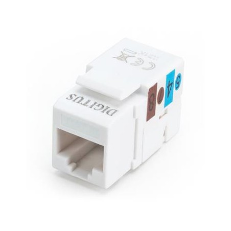Premium DIGITUS Keystone jack RJ45 Cat6, UTP - nestíněný, černý