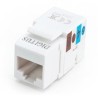 Premium DIGITUS Keystone jack RJ45 Cat6, UTP - nestíněný, černý