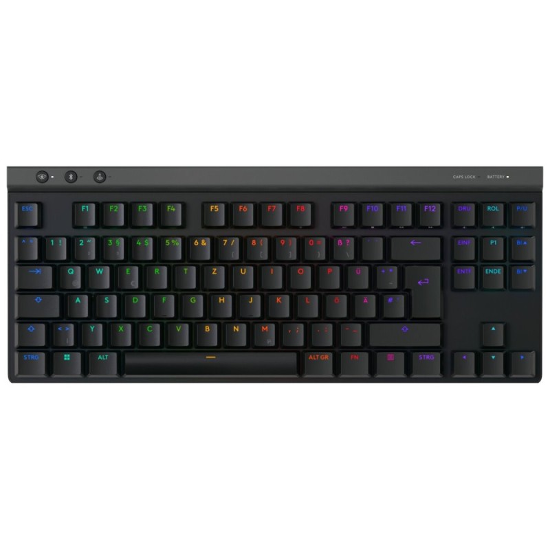 Logitech G515 TKL LIGHTSPEED - BLACK - CZE-SKY INT'L - USB - EMEA - TACTILE