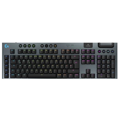 Logitech G915 X LIGHTSPEED Low-Profile Wireless Gaming Keyboard - LINEAR - BLACK - US - 2.4GHZ/BT - USB-C - EMEA