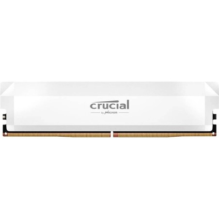 Crucial DDR5 16GB Pro OC DIMM 6400MHz CL38 bílá