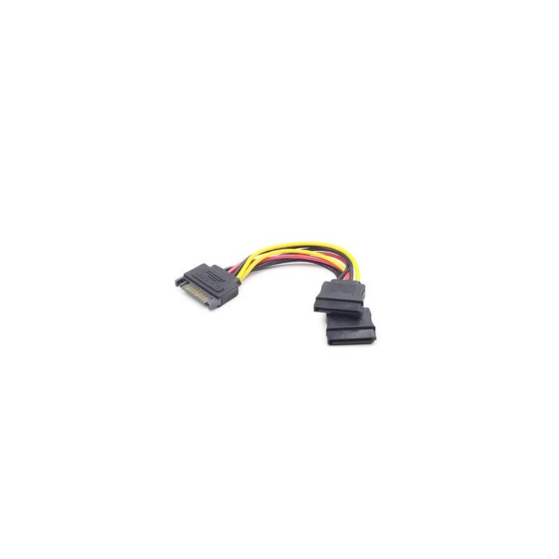 GEMBIRD Kabel SATA napájecí rozdvojka 2x SATA, 15cm
