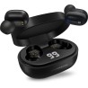 CONNECT IT True Wireless SensorTouch sluchátka do uší s mikrofonem, ČERNÁ