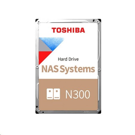 TOSHIBA HDD N300 NAS 8TB, SATA III, 512MB cache, BULK