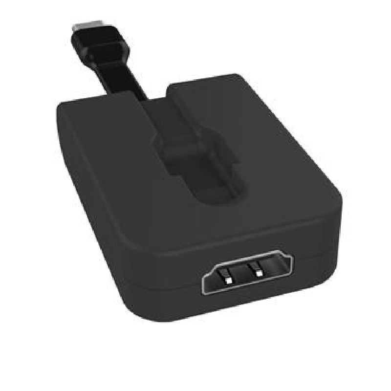 PremiumCord Adaptér USB-C male na HDMI female,zasunovací kabel a kroužek na klíče